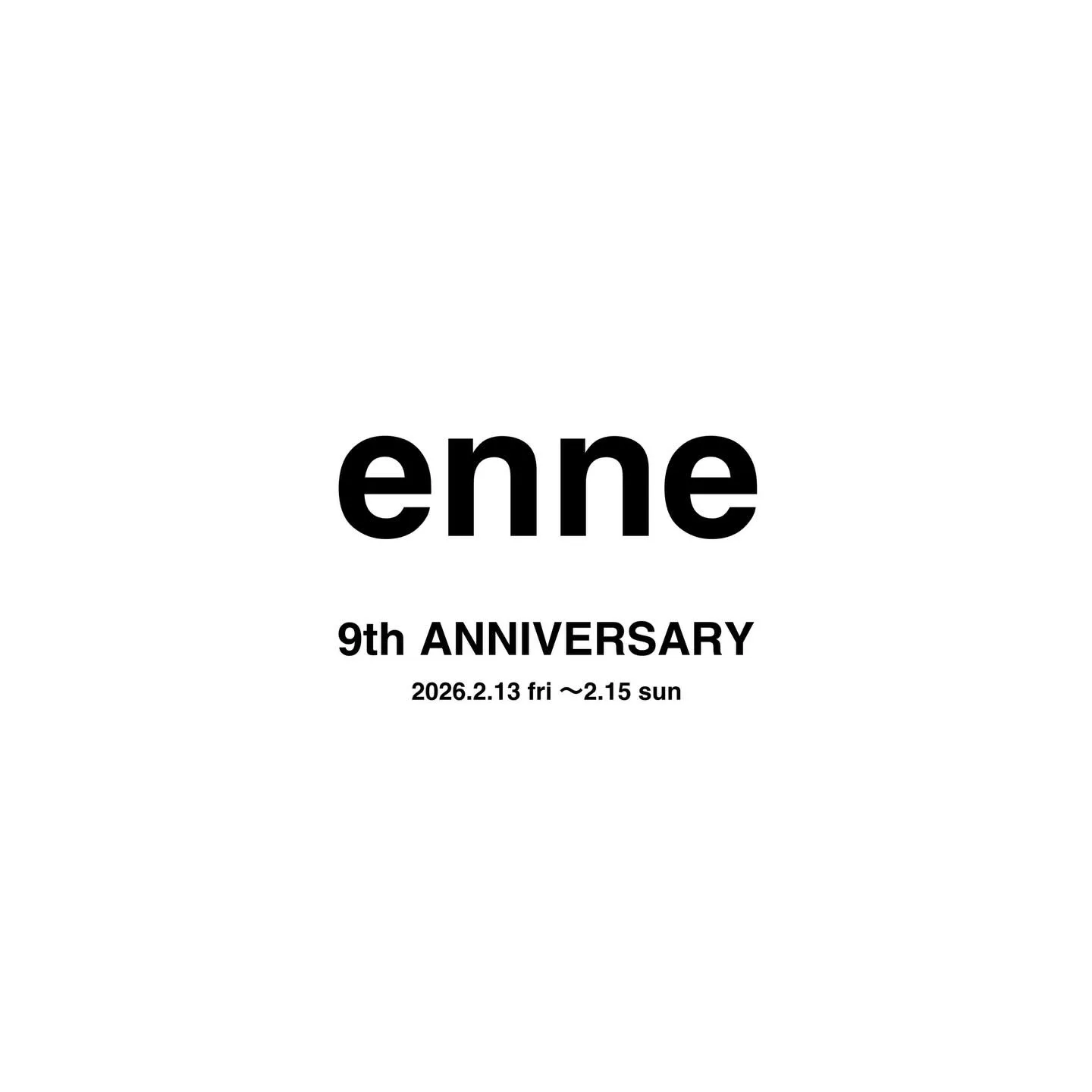 enne 9th ANNIVERSARY